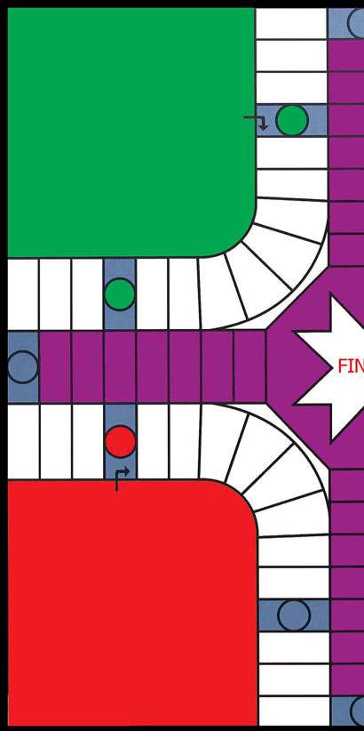 board game left hand side